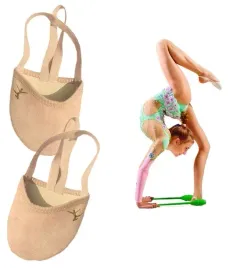 napalcowki-gimnastyczne-z-zapietkiem-jazz-modern-cieliste-roz-m-36-37