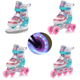 rolki-4w1-lyzwy-wrotki-rolko-wrotki-regulowane-led-meteor-rozmiar-s