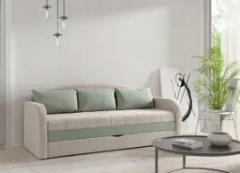 tapczan-lozko-mlodziezowe-tenus-bezowy-funkcja-spania-poduszki-zielony