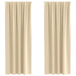 firany-blackout-z-kolkami-2-pcs-kremowy-225-x-140-cm-poliester