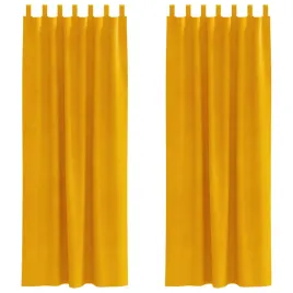 zaslony-zaciemniajace-2-pcs-musztardowy-zolty-140-x-260-cm
