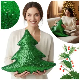 poduszka-dekoracyjna-na-prezent-choinka-zielona-swiateczna-40cm-z-cekinami