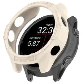 etui-ochronne-silikonowe-do-garmin-forerunner-570-koperta-47mm-kremowe-case