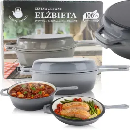 rondel-zeliwny-2w1-patelnia-zeliwna-emaliowana-zestaw-naczyn-26cm-32l-14l