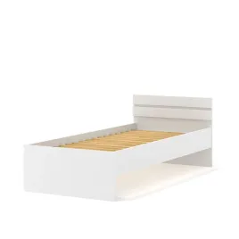 lozko-maja-90x200-bialy-mat-ze-stelazem-wezglowie-70-cm-or-system-mebli