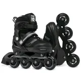 rolki-regulowane-raven-drill-black-34-37-stan-nowy