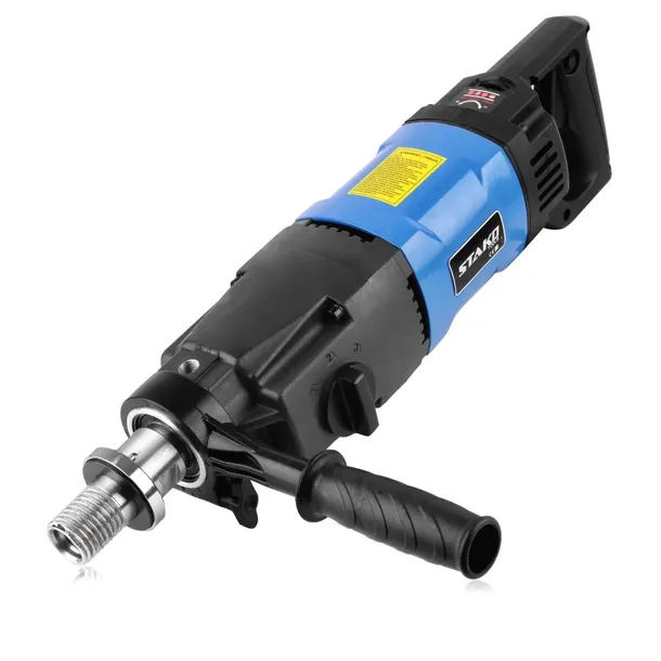 WIERTNICA OTWORNICA RĘCZNA DO BETONU - 3 biegi - fi 202mm - 2300W - STAKO