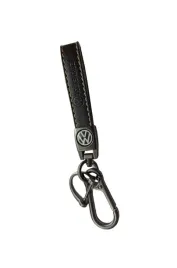 vw-brelok-breloczek-skora-czarny