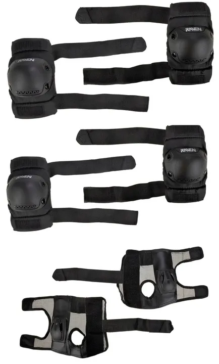 ochraniacze-raven-dexard-black-s