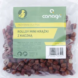 rollsy-mini-krazki-z-kaczka-500-g-przysmak-dla-psa-canagri
