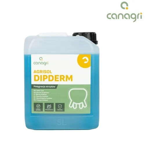 Agrisol DipDerm 73 5kg - Płyn do dippingu z chlorodeksydyną - Canagri