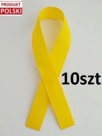 zolta-wstazka-zolta-kokardka-10-sztuk-z-agrafka
