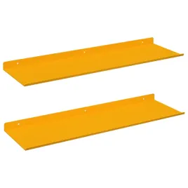 polka-scienna-z-polka-2-pcs-musztardowy-zolty-60-x-18-x-25-cm