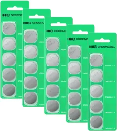 greencell-baterie-litowe-cr2032-3v-220mah-25-szt-blister-do-pilota-zegarka