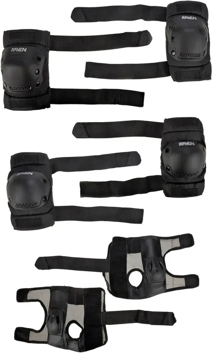 ochraniacze-raven-dexard-black-m