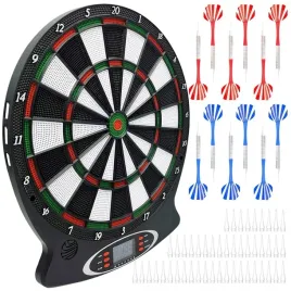tarcza-elektroniczna-dart-do-gry-rzutki-18-trybow-8-rzutek-4-rzutki