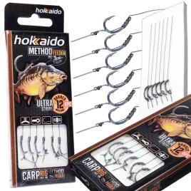 hokkaido-przypon-hak-14-method-feeder-z-igla-10cm-hokkaido