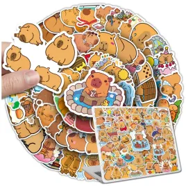naklejki-urocza-kapibara-zestaw-100szt-kolorowe-diy-dekoracja-mix-naklejek
