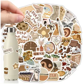 naklejki-aesthetic-vintage-brown-zestaw-60szt-dekoracje-diy-mix-naklejek