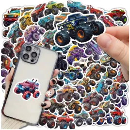 naklejki-dla-dzieci-zestaw-50szt-monster-truck-kolorowe-mix-naklejek-diy