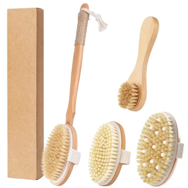 szczotka-do-mycia-i-masazu-ciala-twarzy-zestaw-4szt-do-kapieli-pod-prysznic-rodzaj-szczotka