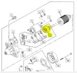 sprzeglo-bendix-rozrusznika-john-deere-gator-xuv-stan-nowy