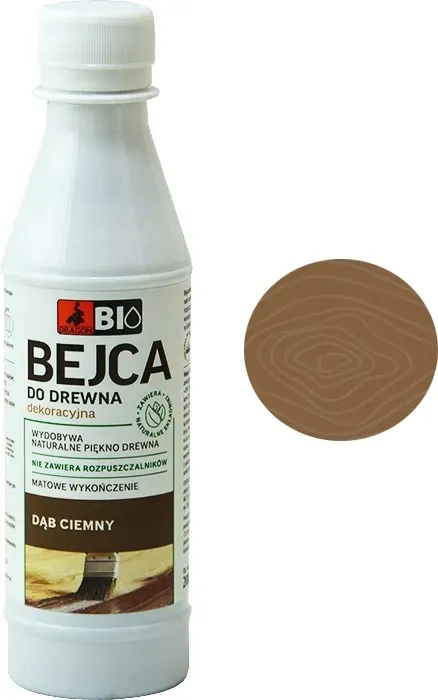 dragon-bejca-bio-do-drewna-dab-ciemny-200ml-stan-nowy