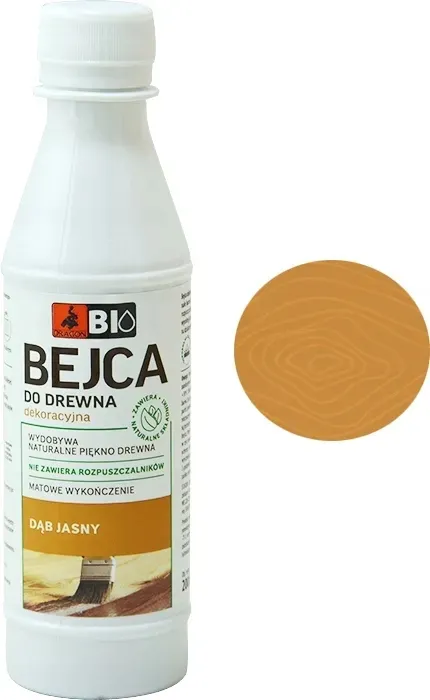 dragon-bejca-bio-do-drewna-dab-jasny-200ml-stan-nowy