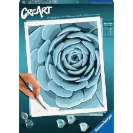 farby-plotno-creart-23610-botanical-blue-malowanie-po-numerach-ravensburger
