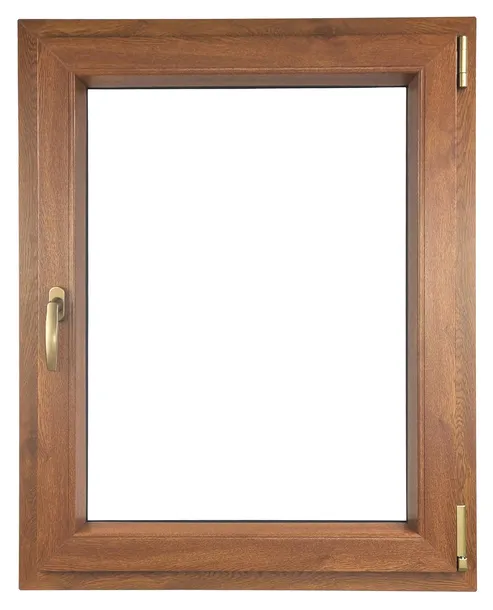ALUCON OKNO PCV 800 x 1100 mm / 80x110 cm Dwustronny Złoty Dąb Prawe