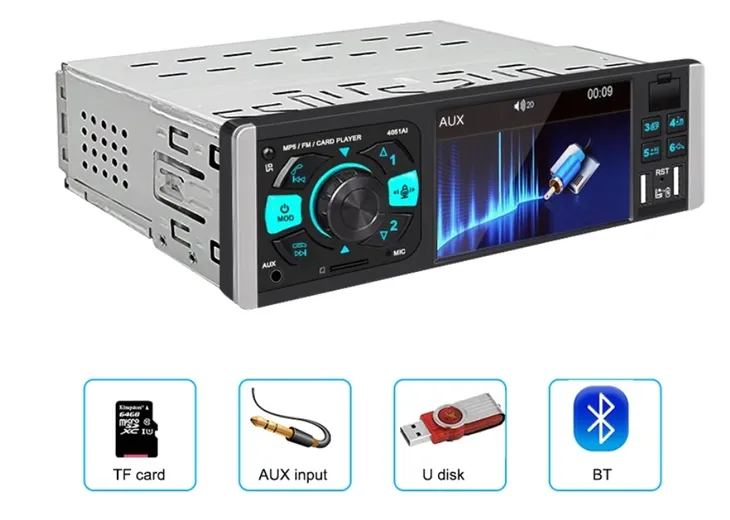 radio-samochodowe-1din-41-bluetooth-usb-aux-sd-mirror-link-pilot-kod-producenta-maxxer1d