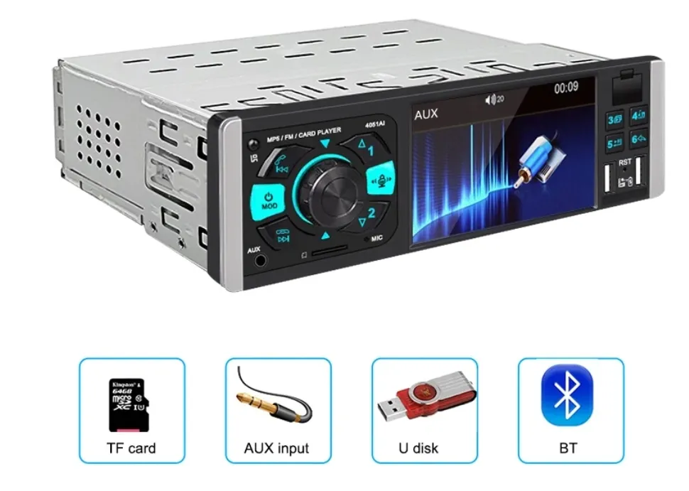 radio-samochodowe-1din-41-bluetooth-usb-aux-sd-mirror-link-pilot