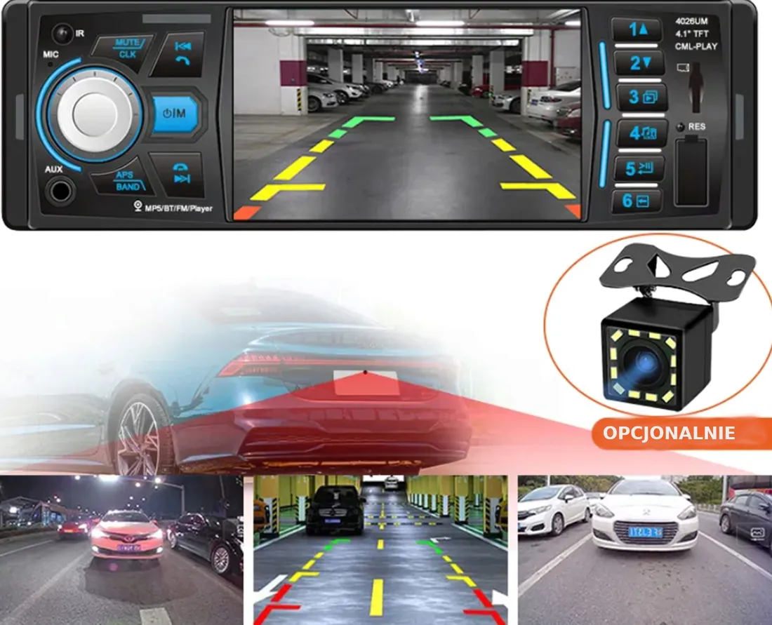 radio-samochodowe-1din-42-bluetooth-usb-aux-sd-mirror-link-pilot