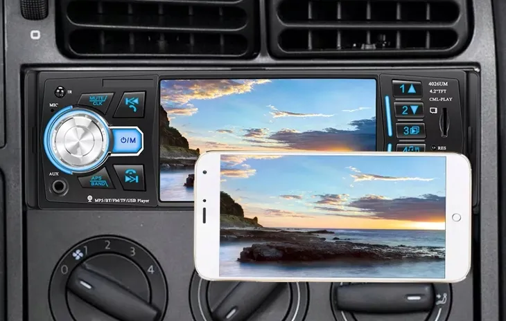 radio-samochodowe-1din-42-bluetooth-usb-aux-sd-mirror-link-pilot-pilot-w-zestawie-tak
