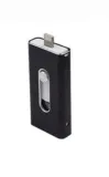 pendrive-64gb-3w1-usb-3-0-iphone-lightning-android-micro-usb-czarny-metal-stan-nowy-pojemnosc-64-gb