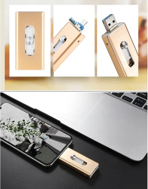 pendrive-zloty-32gb-3w1-usb-3-0-lightning-iphone-android-micro-usb-otg-material-metal
