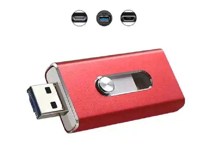 pendrive-128gb-3w1-usb-3-0-iphone-lightning-android-micro-usb-otg-czerwony-stan-nowy-pojemnosc-128-gb