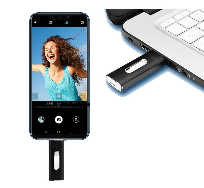 pendrive-128gb-3w1-usb-3-0-iphone-lightning-android-micro-usb-otg-niebieski-stan-nowy-kolor-niebieski