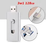 pendrive-128-gb-3w1-usb-3-0-iphone-lightning-android-micro-usb-otg-srebrny-stan-nowy