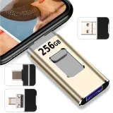 pendrive-256gb-4w1-usb-3-0-iphone-android-micro-usb-typ-c-windows-otg-zloty-stan-nowy