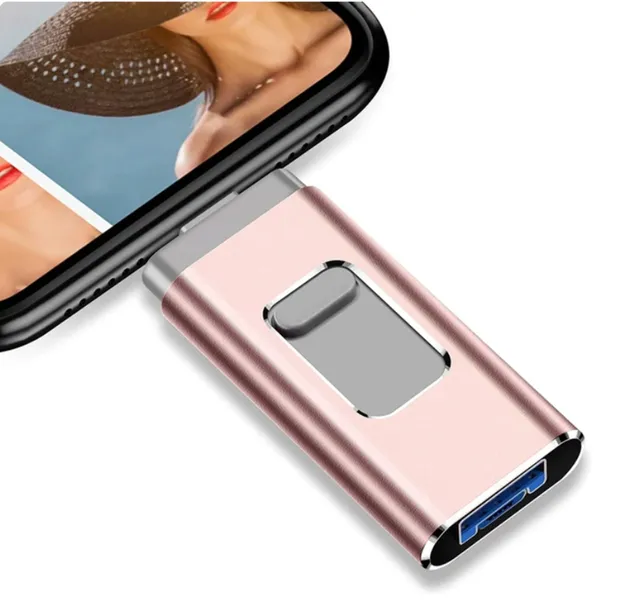 pendrive-256gb-4w1-usb-3-0-iphone-android-micro-usb-typ-c-windows-otg-zloty-material-metal