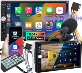 radio-samochodowe-2din-7cali-hd-androidauto-carplay-bt-usb-aux-sd-mikrofon