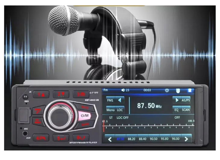 radio-samochodowe-1din-usb-bluetooth-aux-41-zlacza-aux-rca-pre-out-przedwzmacniacz-usb
