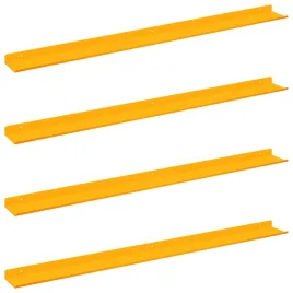 polka-scienna-z-polka-4-pcs-musztardowy-zolty-100-x-9-x-25-cm