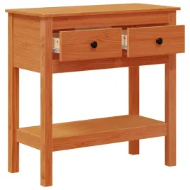 konsola-z-szuflada-woskowy-braz-75-x-35-x-75-cm-drewno-sosnowe