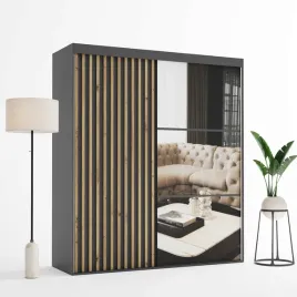 szafa-przesuwna-z-lustrem-i-lamelami-nunki-140x225cm-na-wymiar-4-polki