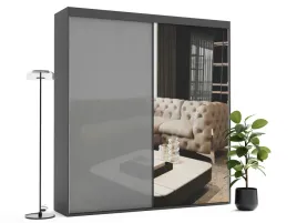 szafa-przesuwna-z-lustrem-i-lacobelem-alkes-160x225-na-wymiar-4-polki