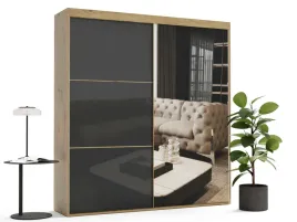 szafa-przesuwna-z-lustrem-i-lacobelem-asterion-150x205-na-wymiar-4-polki