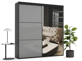 szafa-przesuwna-z-lustrem-i-lacobelem-asterion-210x205-na-wymiar-4-polki