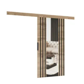 drzwi-przesuwne-nascienne-z-lamelami-i-lustrem-mono-116x225-na-wymiar